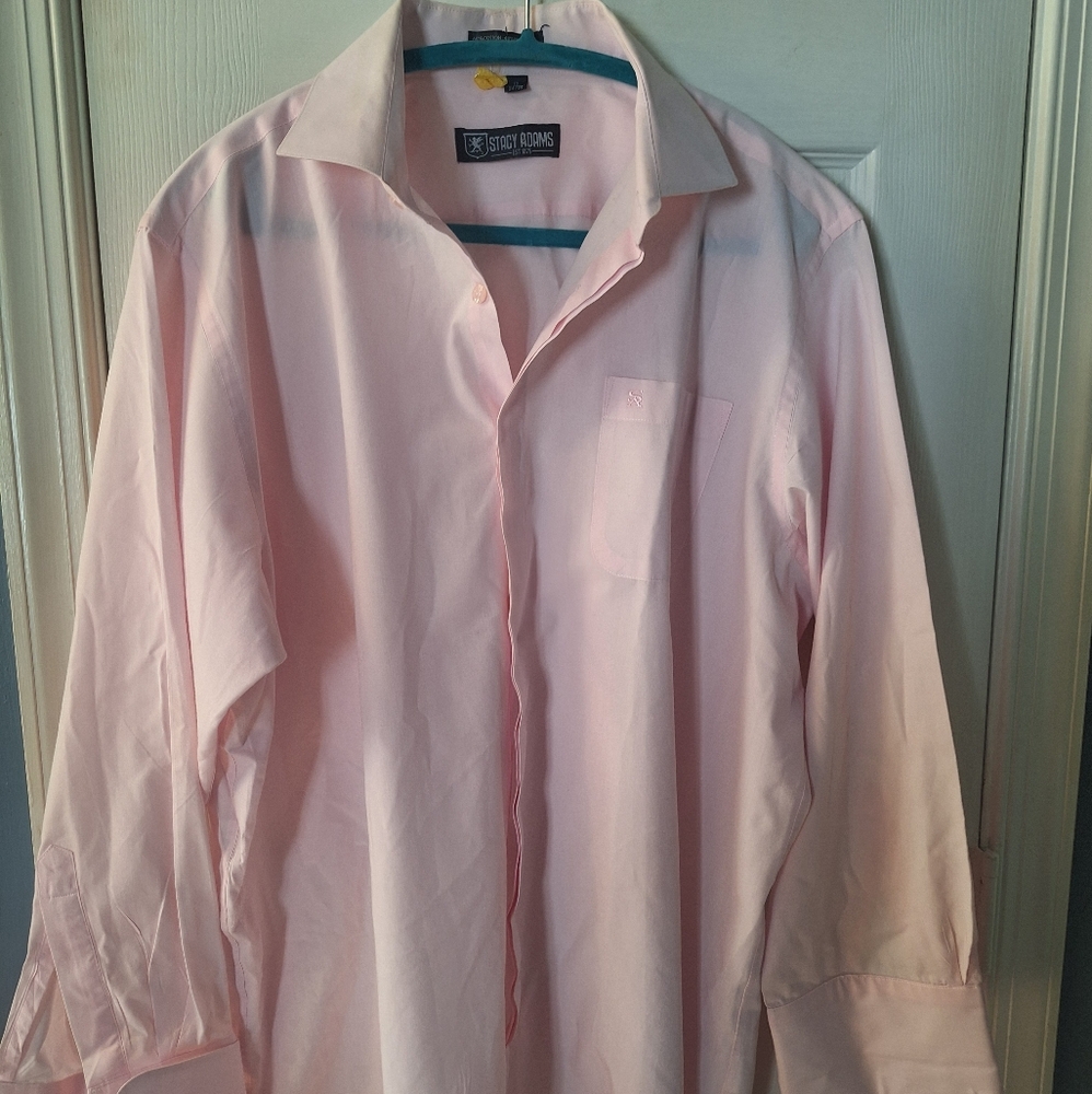 Stacy Adams Light Pink Dress Shirt